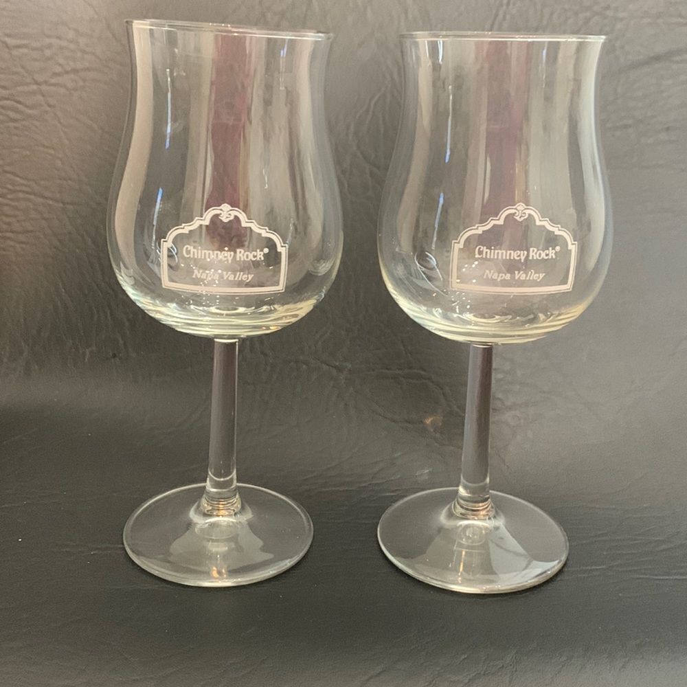 Chimney Rock Napa Valley 8 Ounce 6 1/4 Inches Tall Clear Wine Rose Chablis Glass